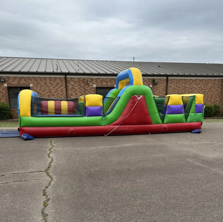 30' Obstacle Course with Slide